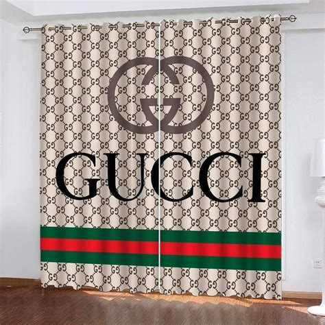 gucci curtain set|gucci window curtains.